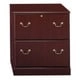 Bush Furniture Saratoga Executive Desk, Lateral File Cabinet and Two 5 Shelf Bookcases in Harvest Cherry