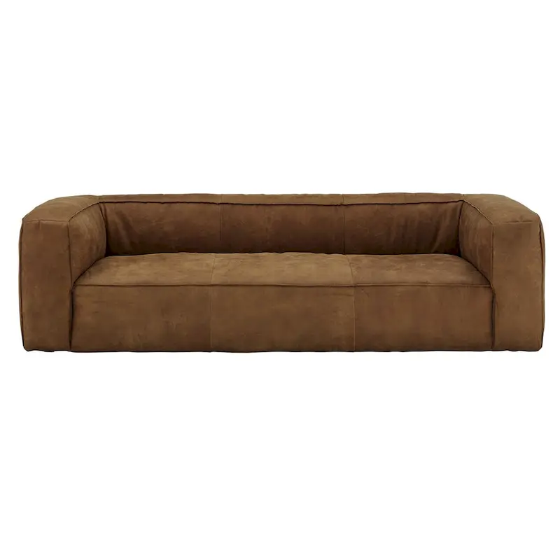 Tan Leather Sofa