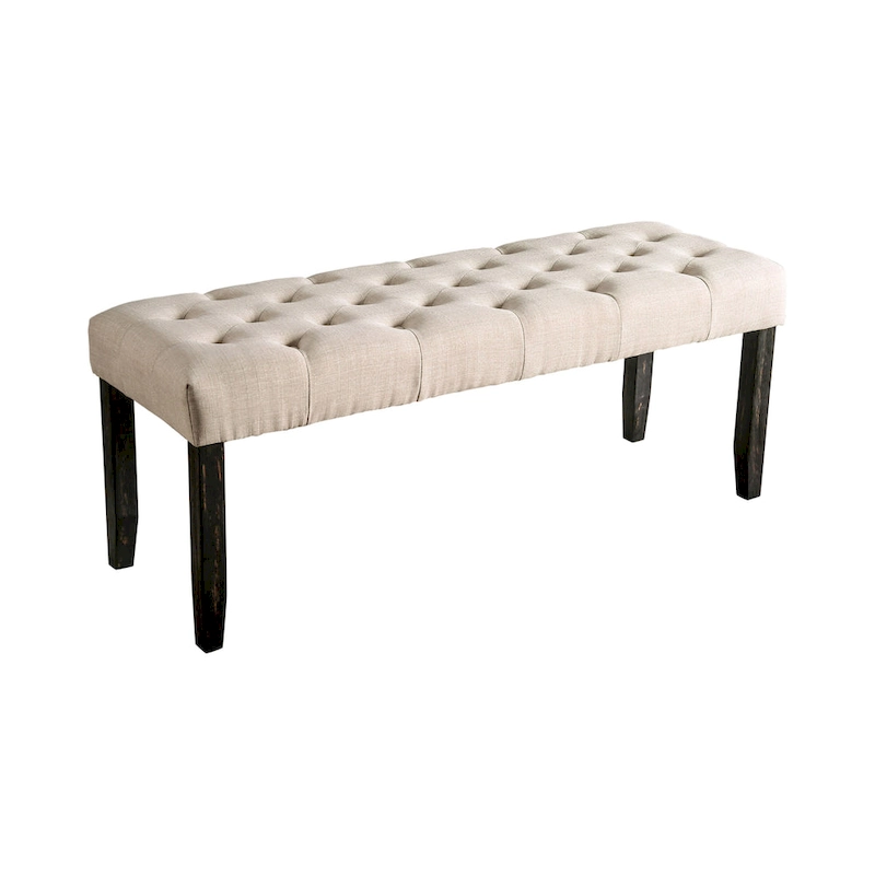 Copper Grove Chalwa Rustic Tufted 48-inch Dining Bench
