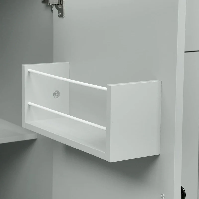 54 Kitchen Island Cart with Wheels