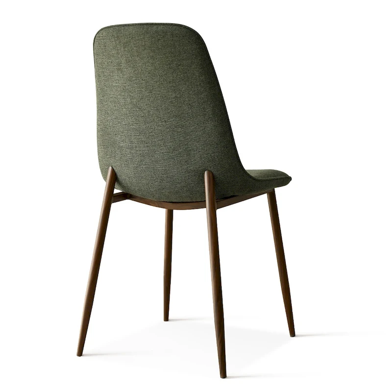 Modern Solid Back Side Dining Chair(Set of 4)