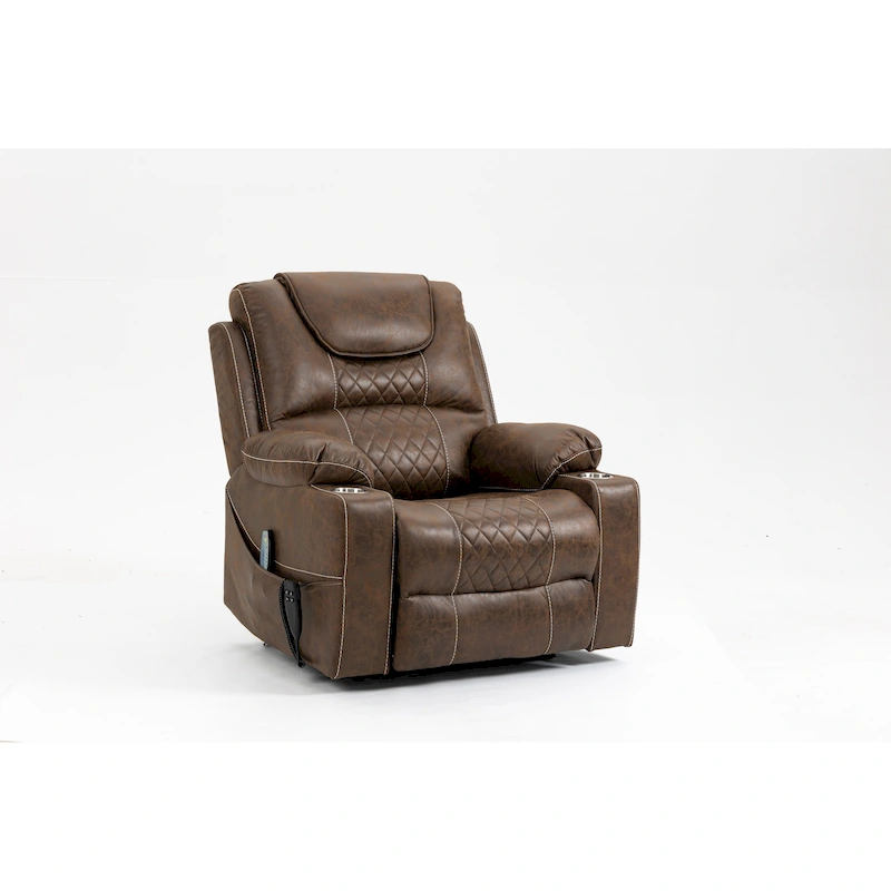 Lounge Chair Lift Chair Relax Sofa Chair Sitting Room Power Supply Elderly Electric Lounge Chair (180 Degree Lying Flat)