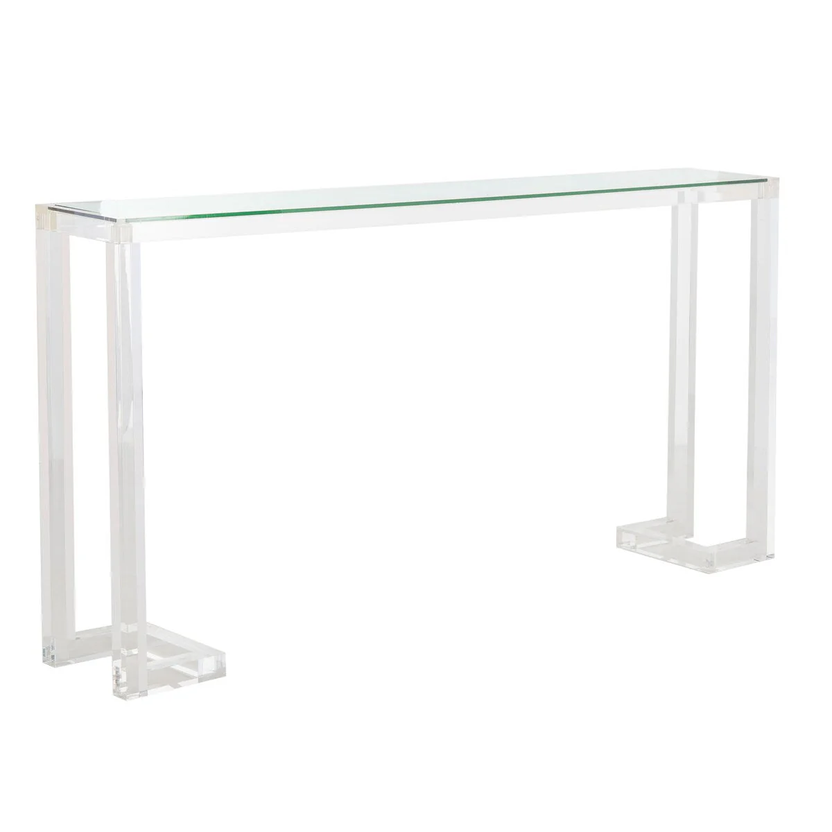 SAFAVIEH Couture Camryn Acrylic Console Table - Clear - 60 W x 10 L x 30 H - 52Wx10Dx30H
