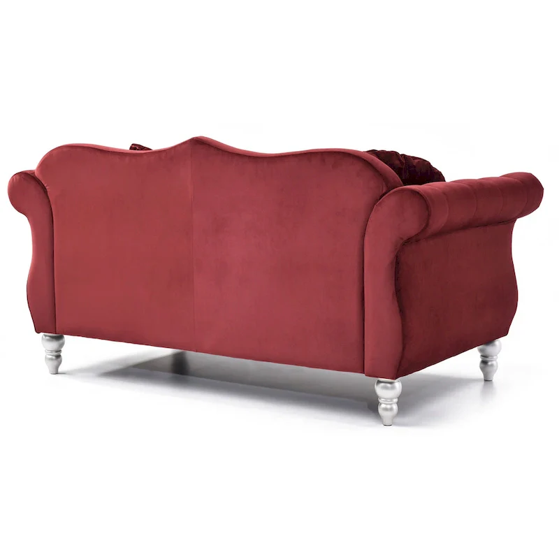Hollywood Velvet Loveseat