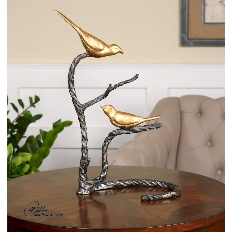 Birds On A Limb Sculpture