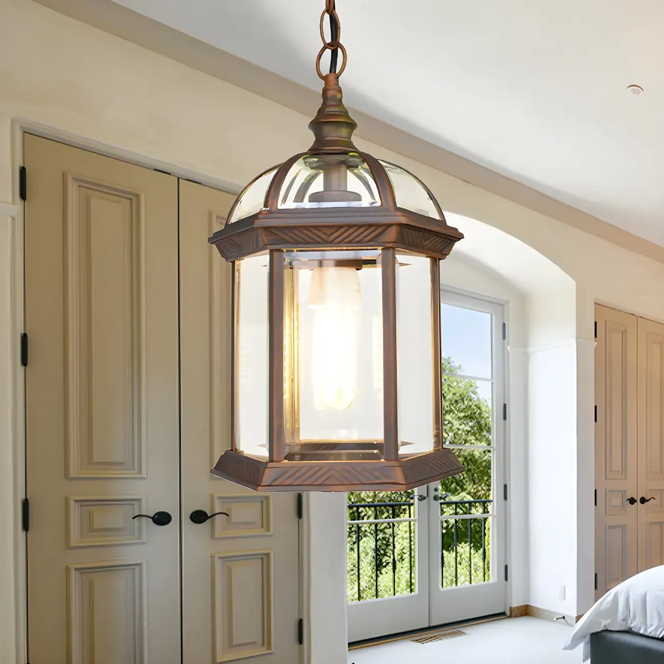 Vintage Lantern Hanging Pendant Lights