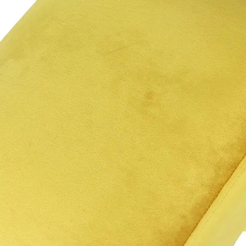 Adeco Faux Leather Ottoman Foot Rest Stool Square Padded Seat Ottoman