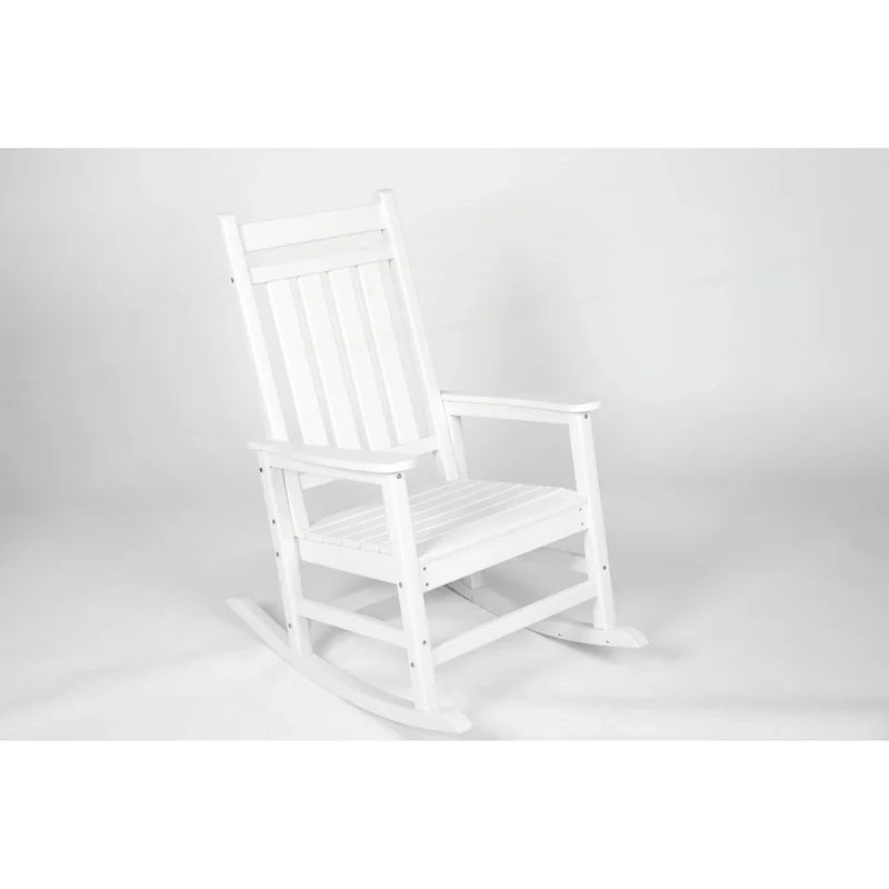 All Weather Rocking Chair Set with Side Table