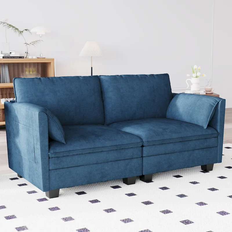 Christopher Knight Home - Sophia Mid-Century Modern Loveseat Sofa