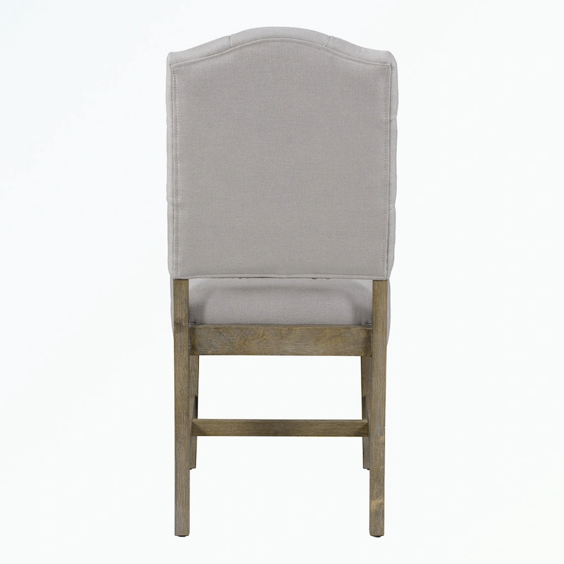 Dining Table Set with Extendable Table and 4 Upholstered Chairs