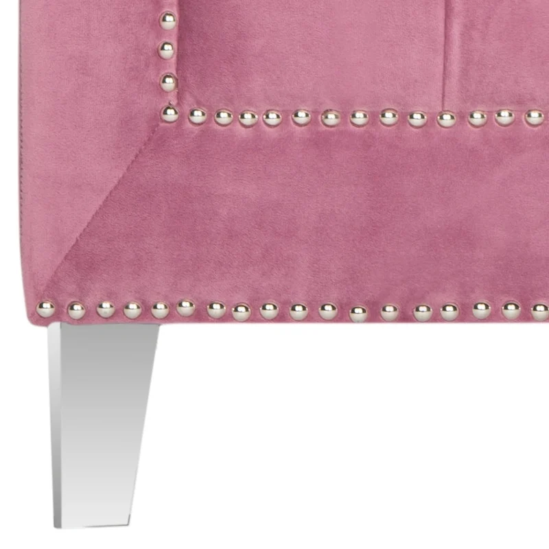 SAFAVIEH Kamilah White/ Clear Club Chair - 31.9 x 33.9 x 29.9 - 32Wx34Dx30H