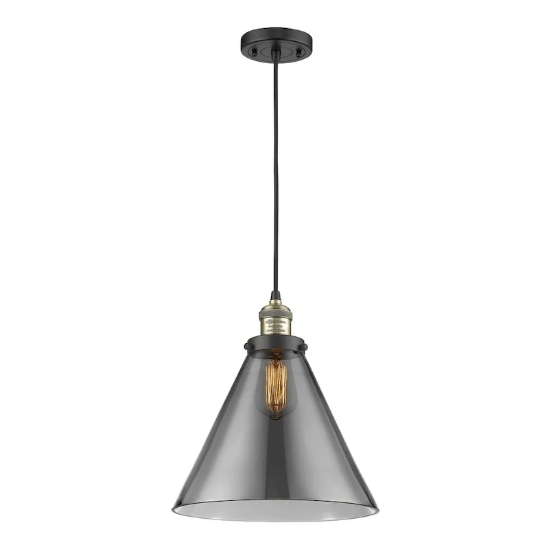 Innovations Lighting X-Large Cone Single Light 12  Wide Pendant