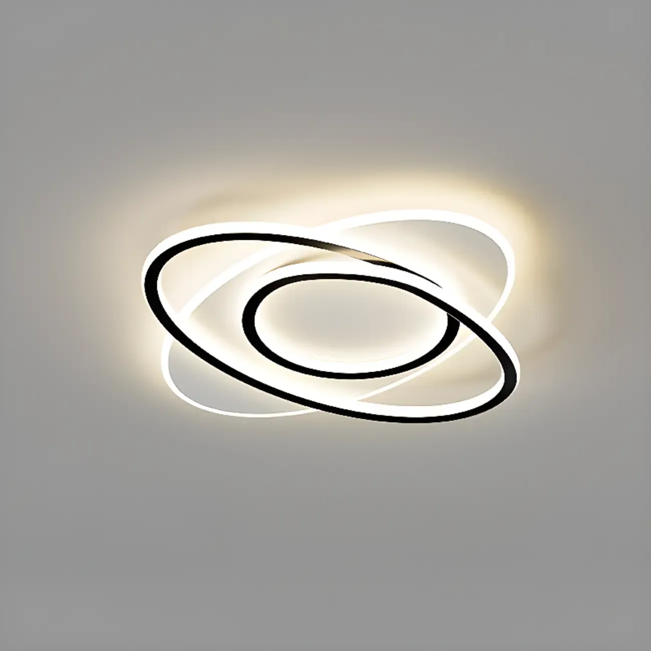 Modern LED Flush Ceiling Light with Third Gear Dimming