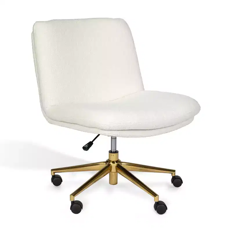 Martha Stewart Eloise Upholstered Office Chair