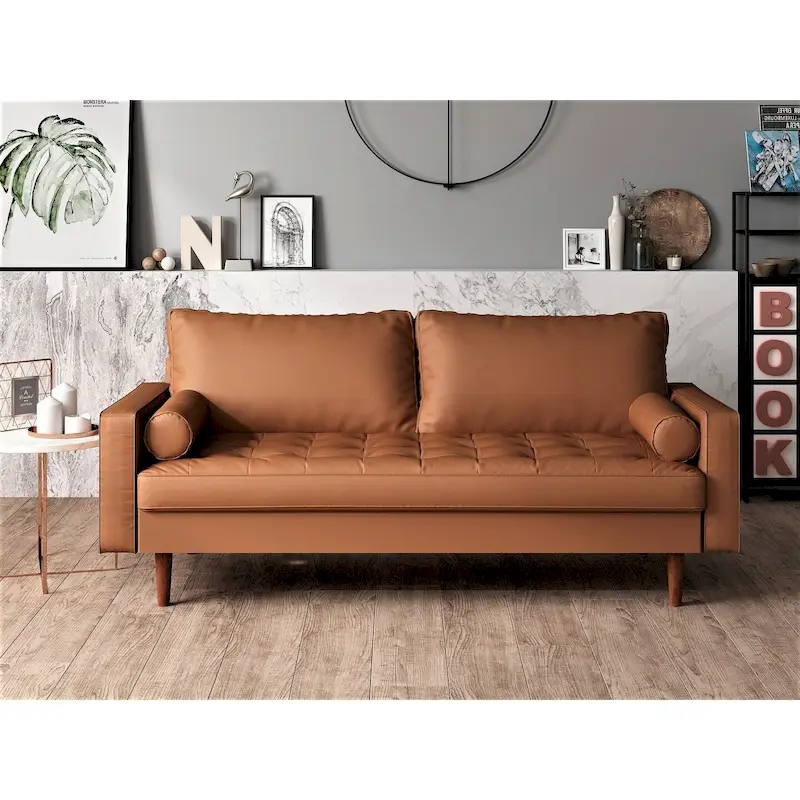 US Pride Lopez Mid-century Loveseat