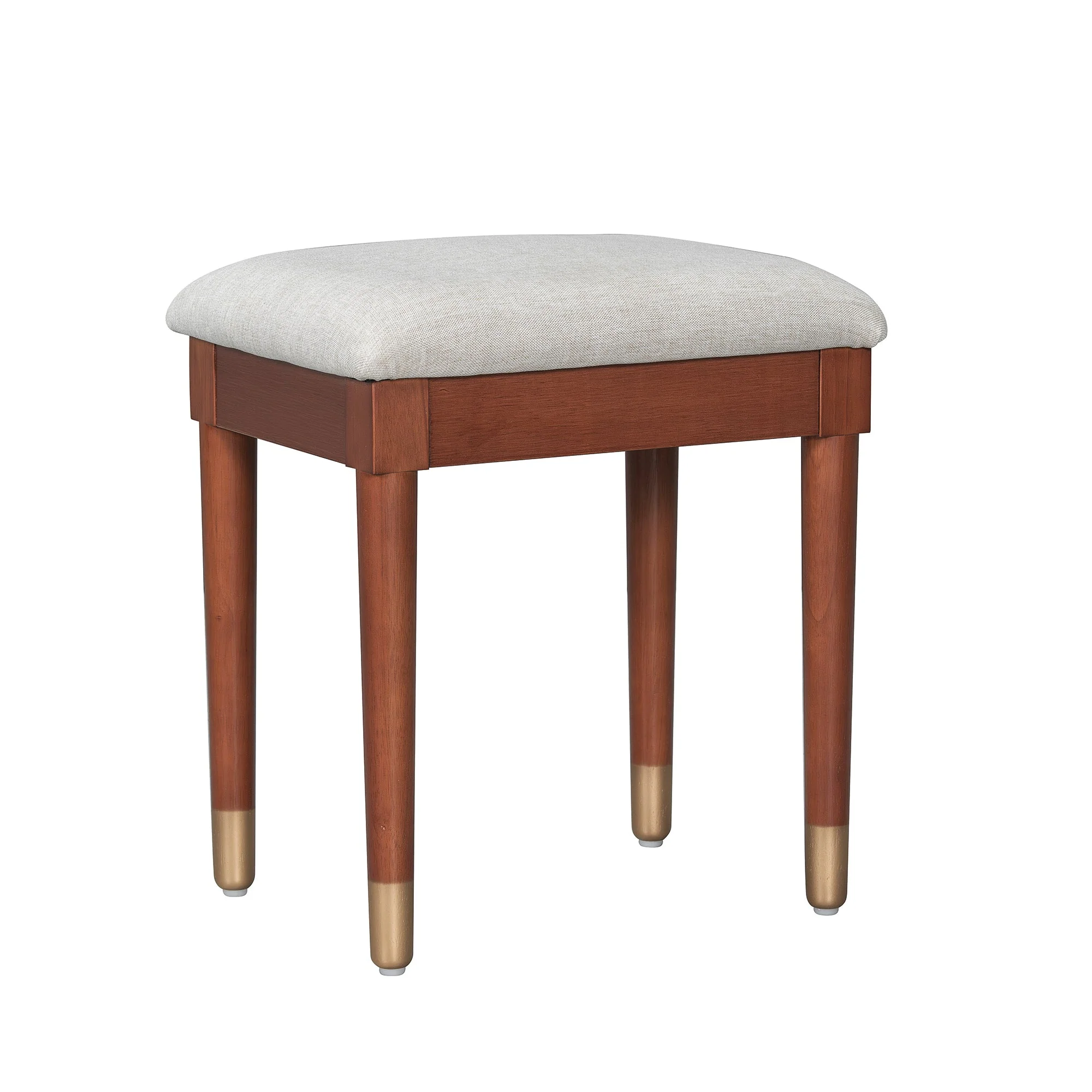 Walker Edison | Modern Makeup Vanity Desk with Drawers