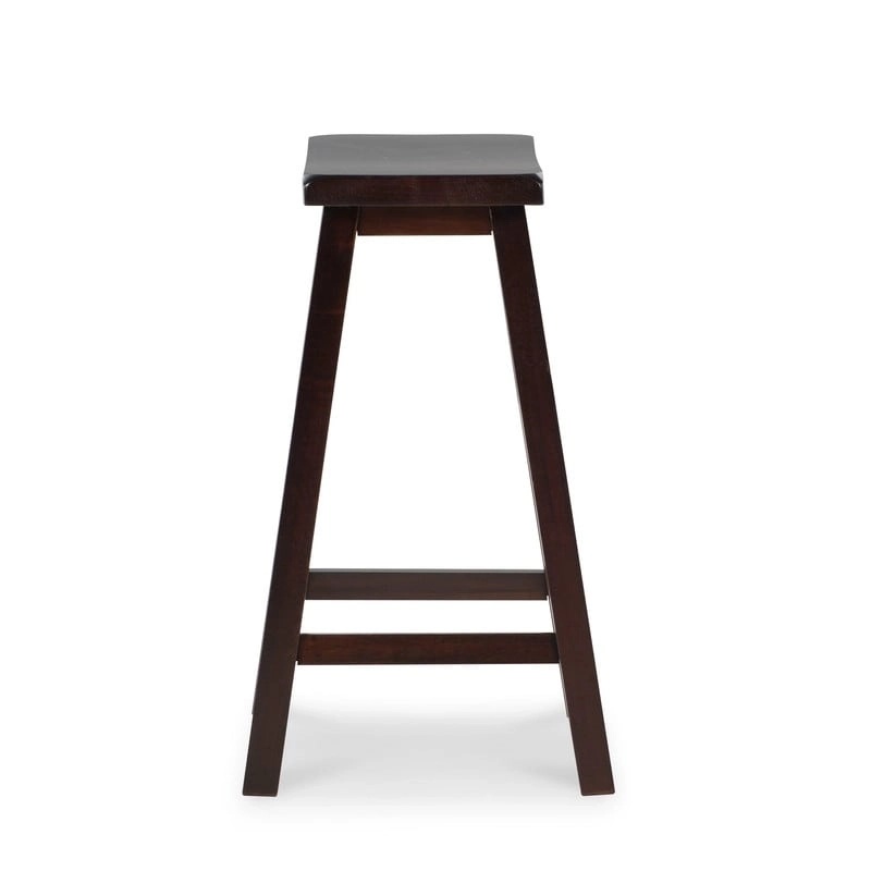 Linon Cackleberry Saddle Seat Backless Counter Stool - N/A