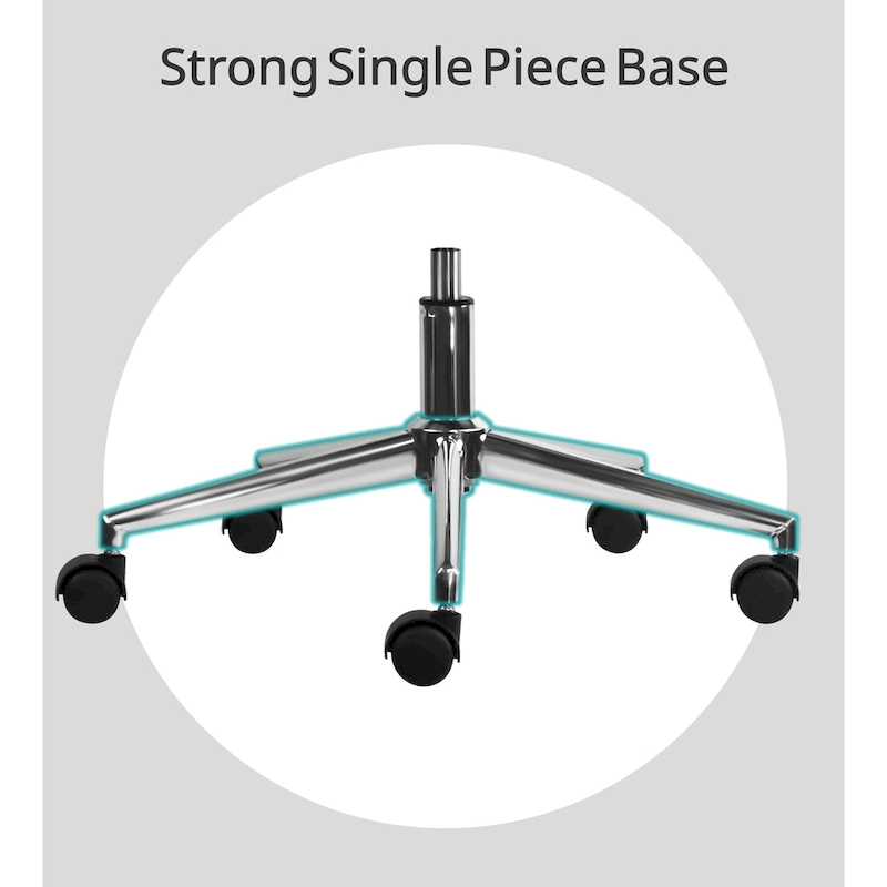 Modern High Back Office Chair Ribbed PU Leather Manager Tilt Conference Room Computer Desk Boss Task Executive Boss