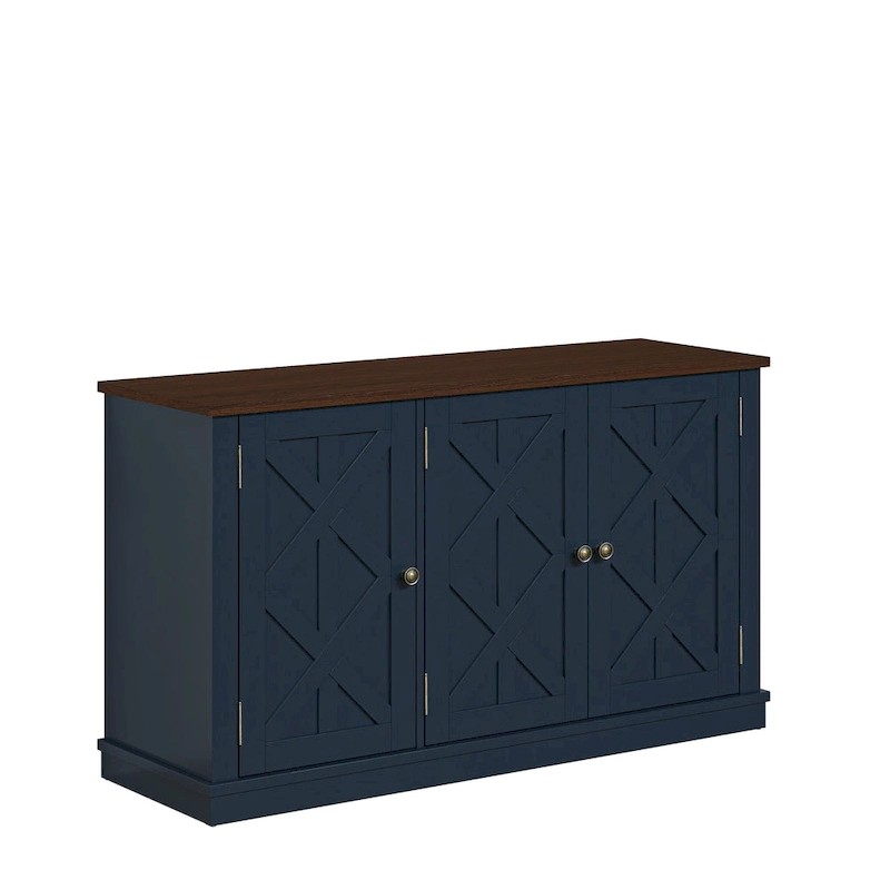 48 in. Rustic Natural Wood TV Stand - Up to 55 in. TVs