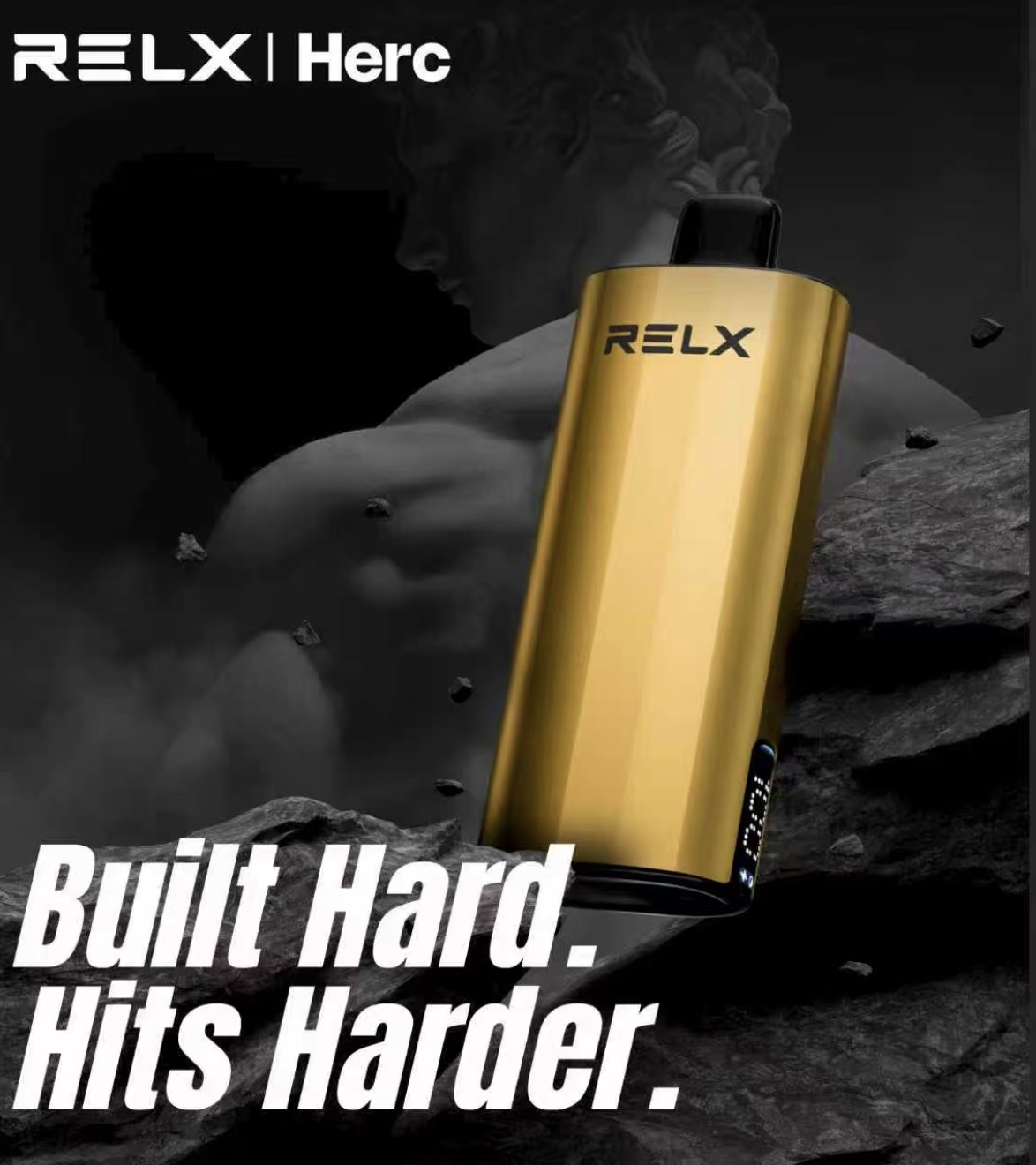 new Relx Herc 12000 Puffs 15 Flavors