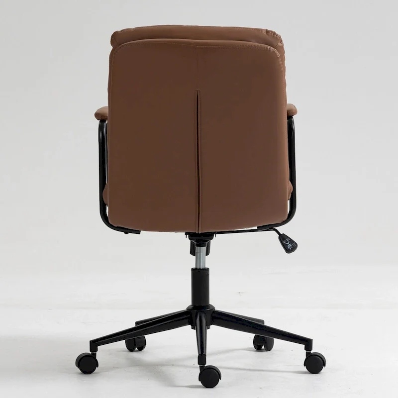GEITIN Home Office Desk Task Swivel Chair with Padded Armrest