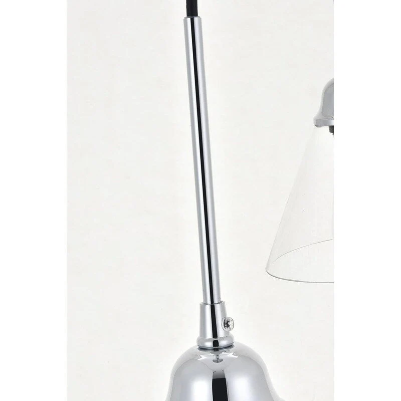 Histoire 5 light chrome Pendant
