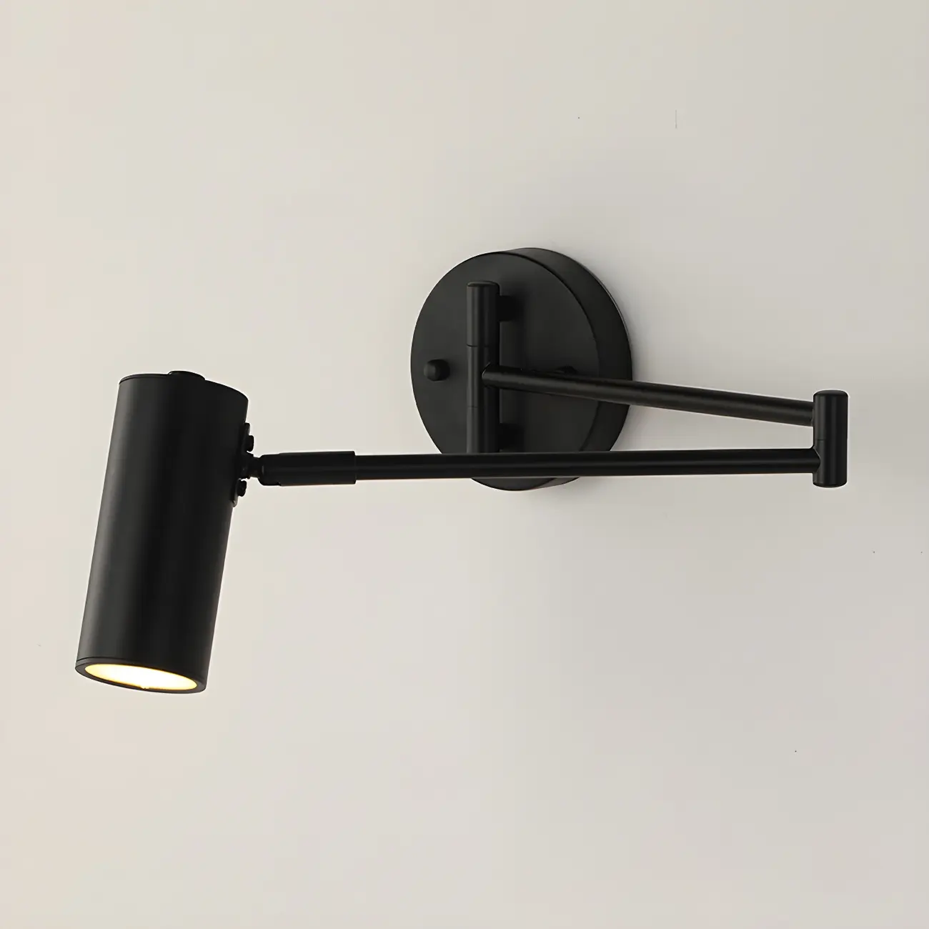 Modern Gold Simple Swing Arm Wall Light