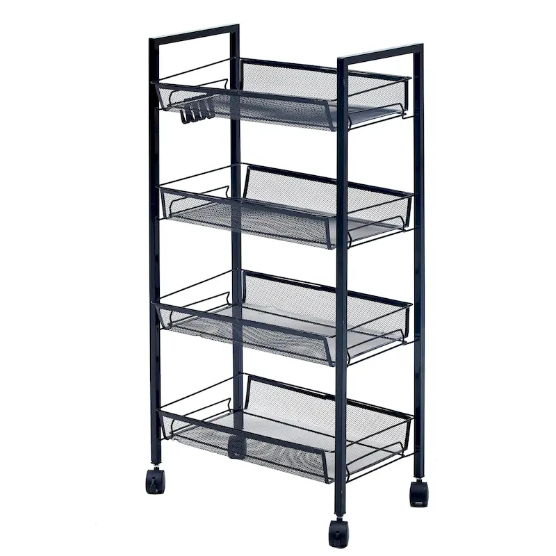 Porthos Home Cason 4-tier Organization And Storage Utility Cart