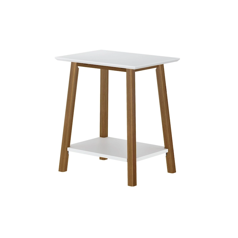 Plank and Beam Mid-Century Modern Accent End Table - 23 L x 16.25 W x 25.5 H