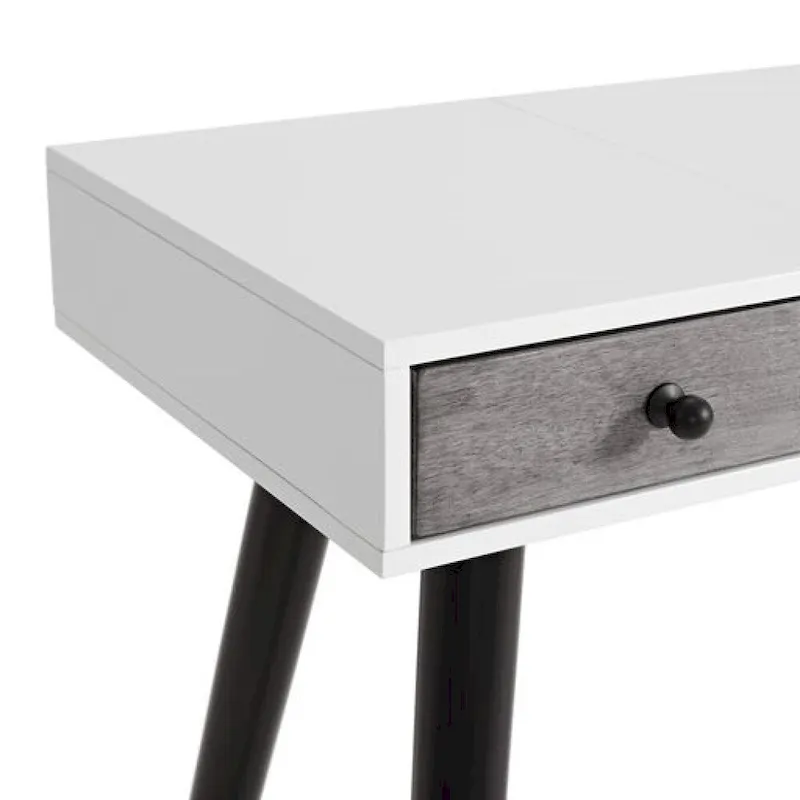 Mid-Century Modern 44 2-Drawer Vanity / Desk