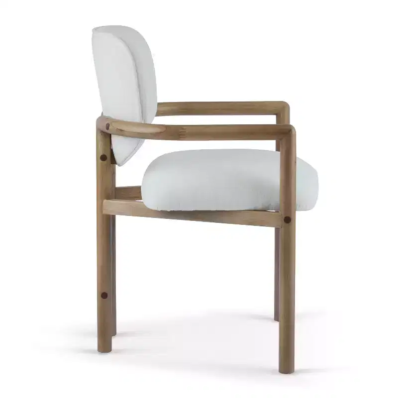 Christopher Knight Home Edge Modern Rubberwood Upholstered Dining Chairs (Set of 2)