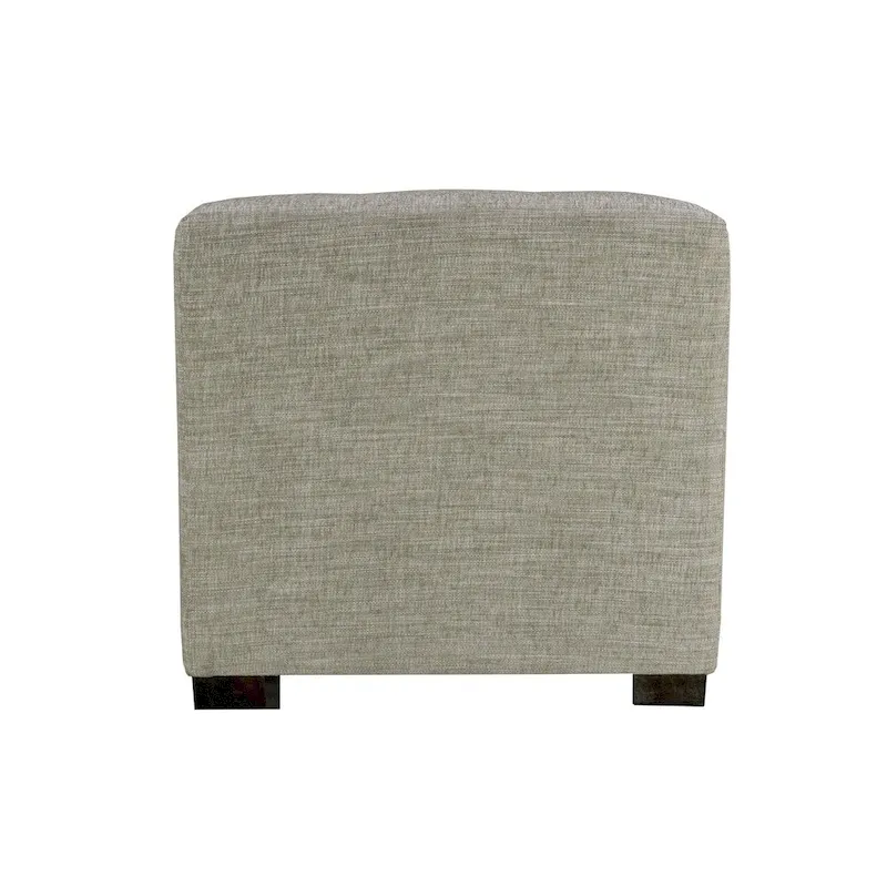 MJL Furniture Lucky Square Button Tufted Ottoman