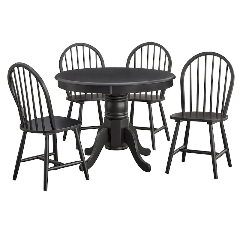 Simple Living Lancaster 5-Piece Solid Wood Dining Set