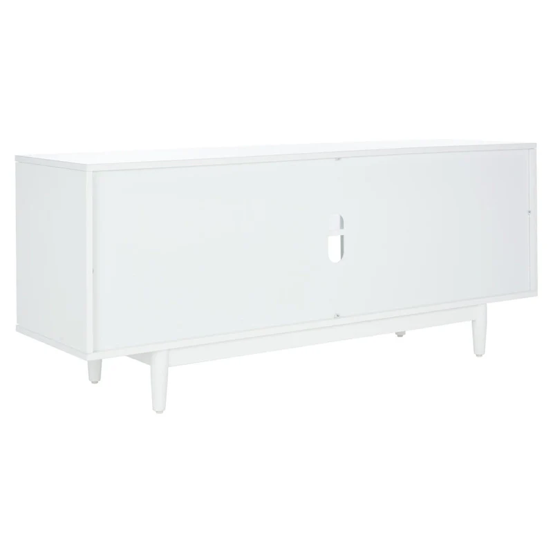 SAFAVIEH Krysta 3 Shelf Patterned Media Stand - 54 W x 15 D x 22 H - 54Wx15Dx22H