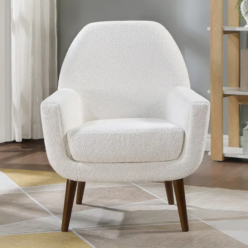 Pristina Boucle Fabric Arm Chair by Greyson Living