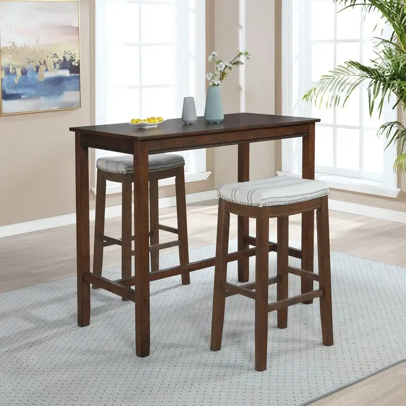 Bridgeport 42-inch Pub Bar Table (Chairs Not Included)