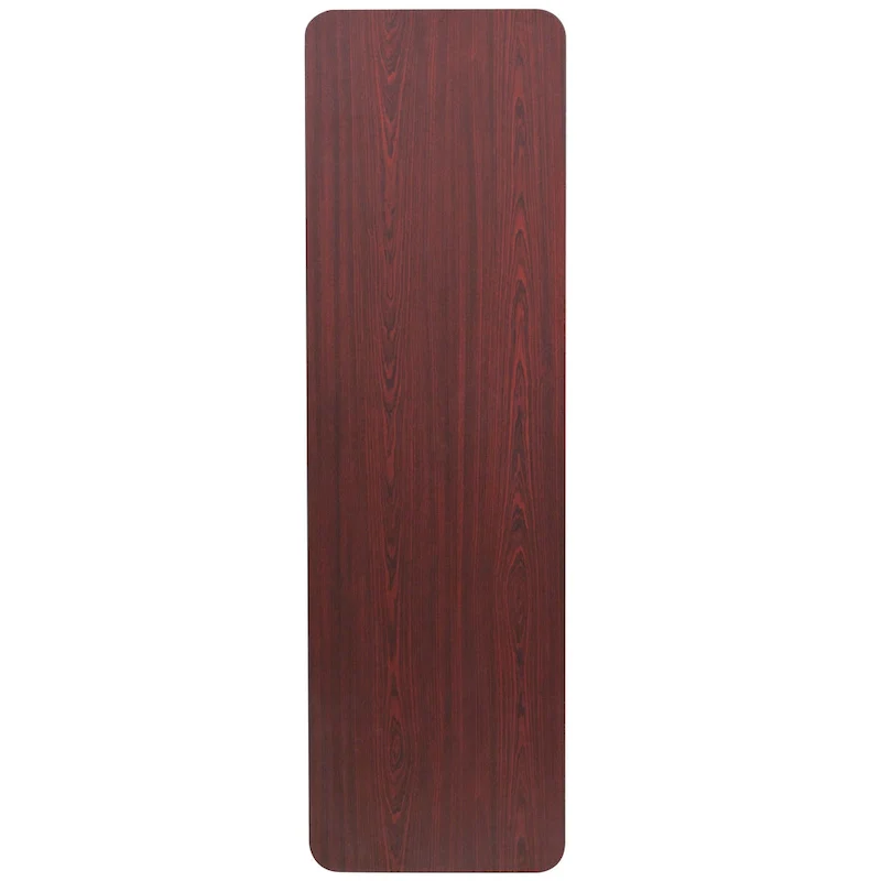 60-inch Rectangular High Pressure Laminate Folding Training Table - 60D x 18W x 30H