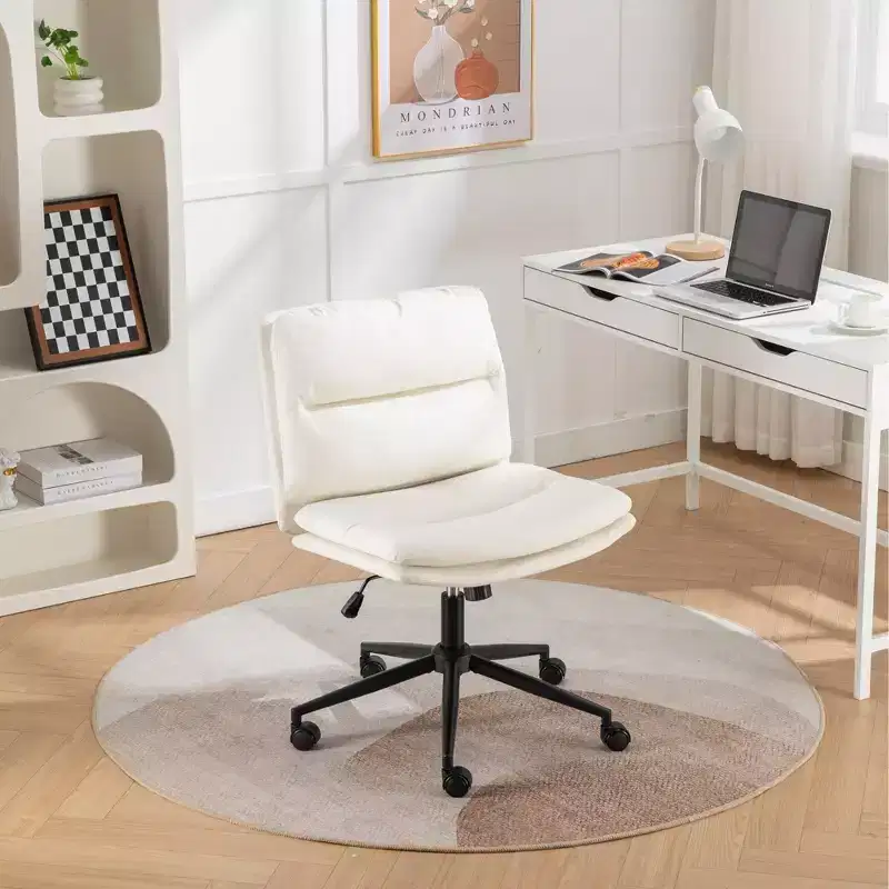 Vatros Adjustable Swivel Office Chair Wide Seat Office Chair
