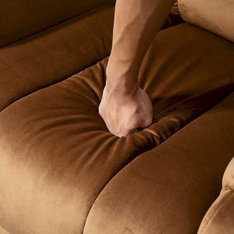 HOMCOM Electric Power Lift Recliner, Upholstered Vibration Massage Chair with Remote Control