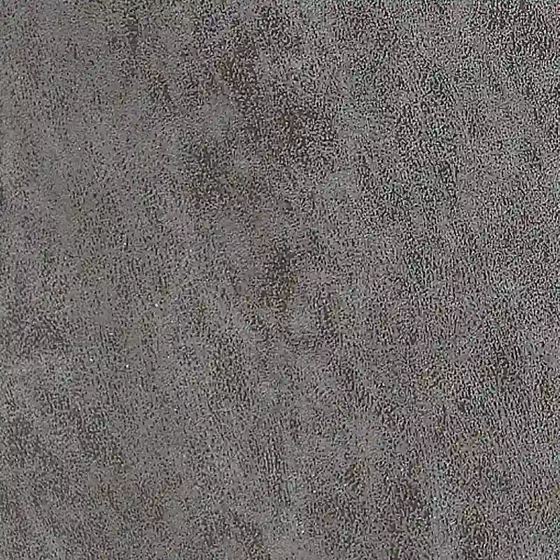 Kemy 2pc L Sectional Sofa Set w Chaise, Gray Faux Leather Upholstery