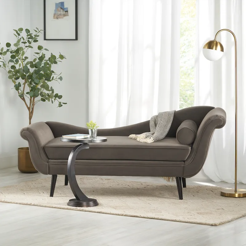 Calvert Upholstered Chaise Lounge by Christopher Knight Home