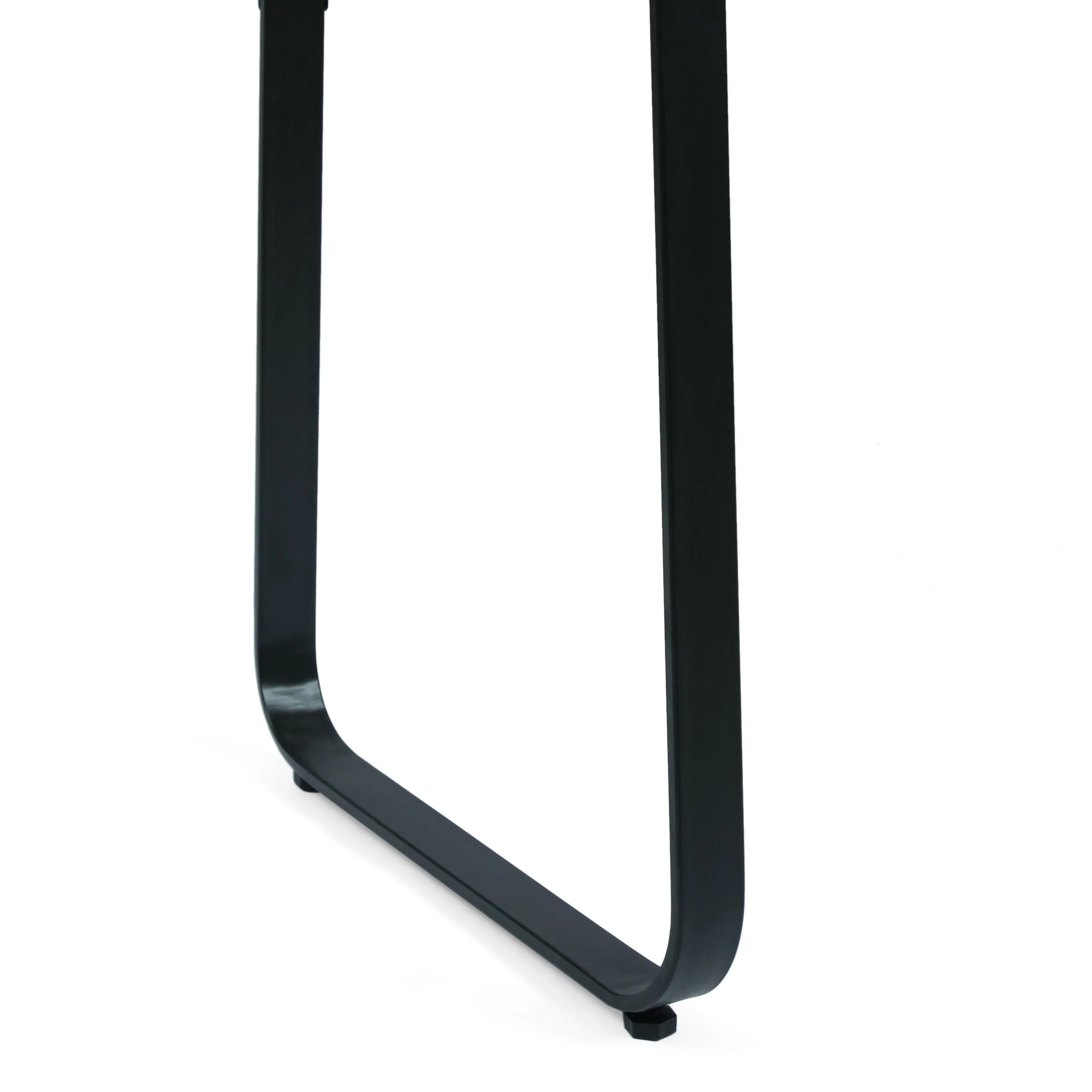 Modern Industrial Handcrafted Mango Wood Desk, Walnut and Black - NH046413