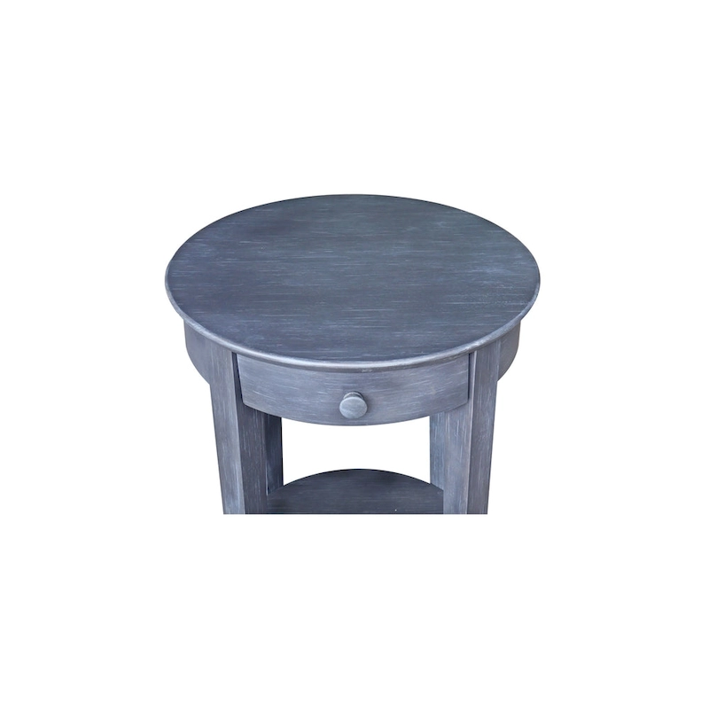 Solid Parawood Philips Accent Table