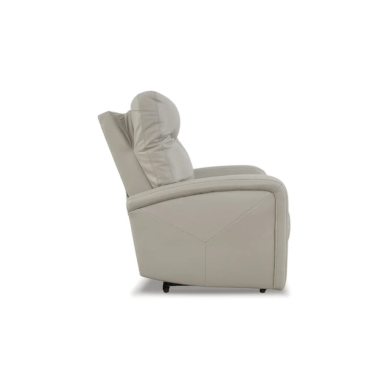 Signature Design by Ashley Ryversans Power Recliner with Adjustable Headrest