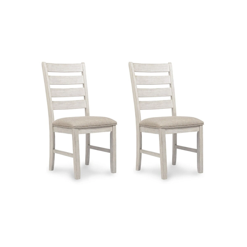 Signature Design by Ashley Skempton White / Light Brown 5-Piece Dining Package