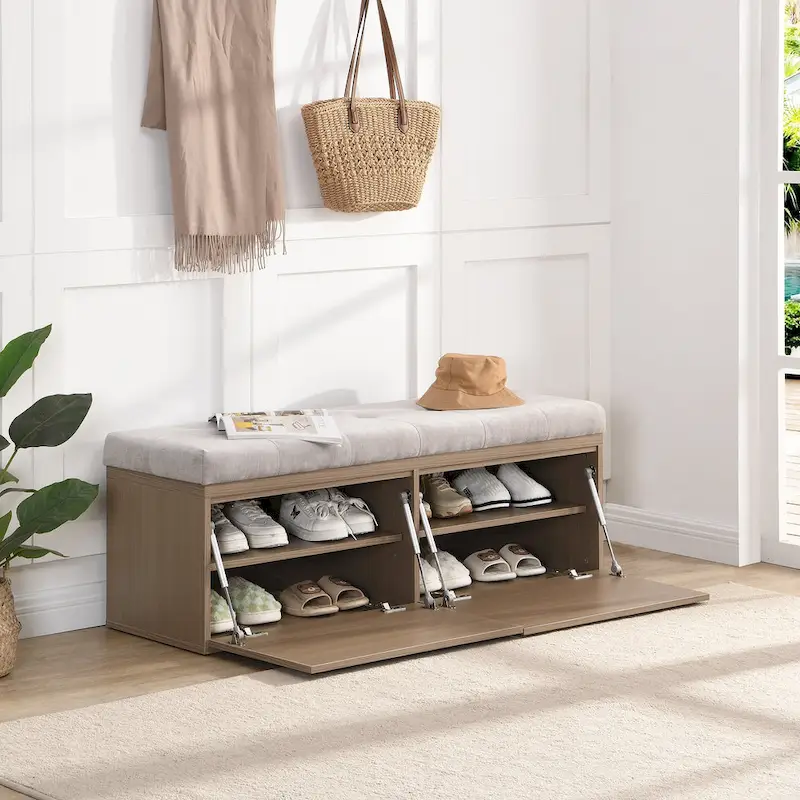 49 Shoe Storage Bench Storage Ottoman