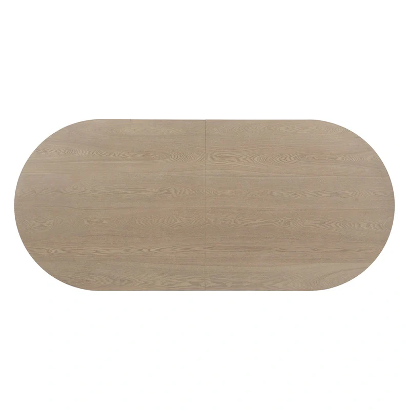 Modern Style Oval Wood Dining Table
