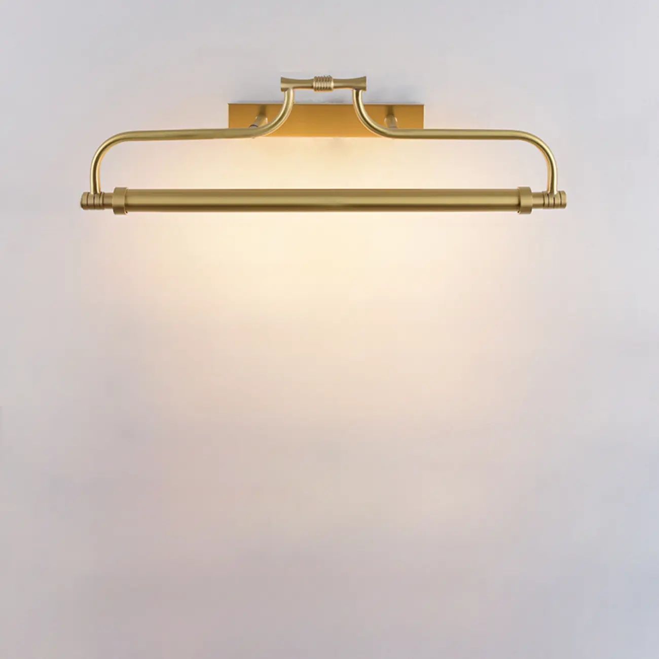Geometric Gold Metal Vanity Light with LED