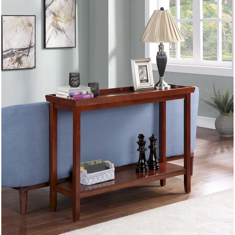 Convenience Concepts Ledgewood Console Table with Shelf