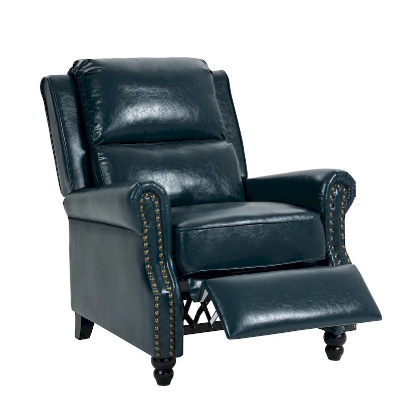 Modern Padded Seat Recliner Chair with PU Leather